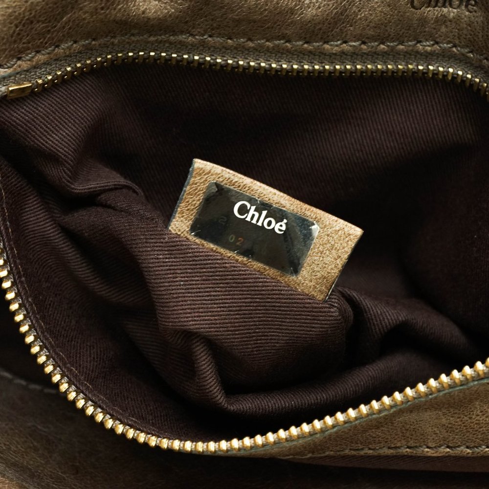Auth Chloe Heloise Hand Bag Canvas X #14697C77 - Picture 11 of 13